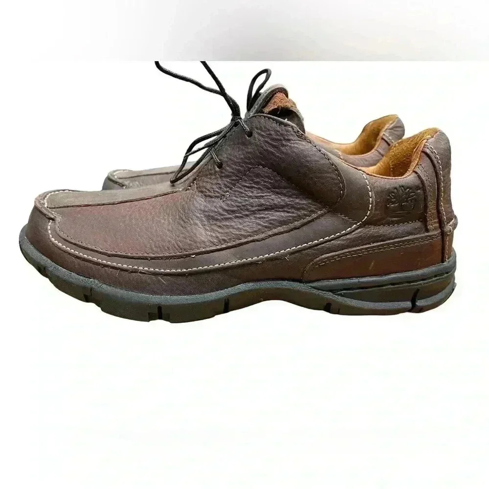 Timberland Smart System Brown Leather Lace Up Size  7.5M